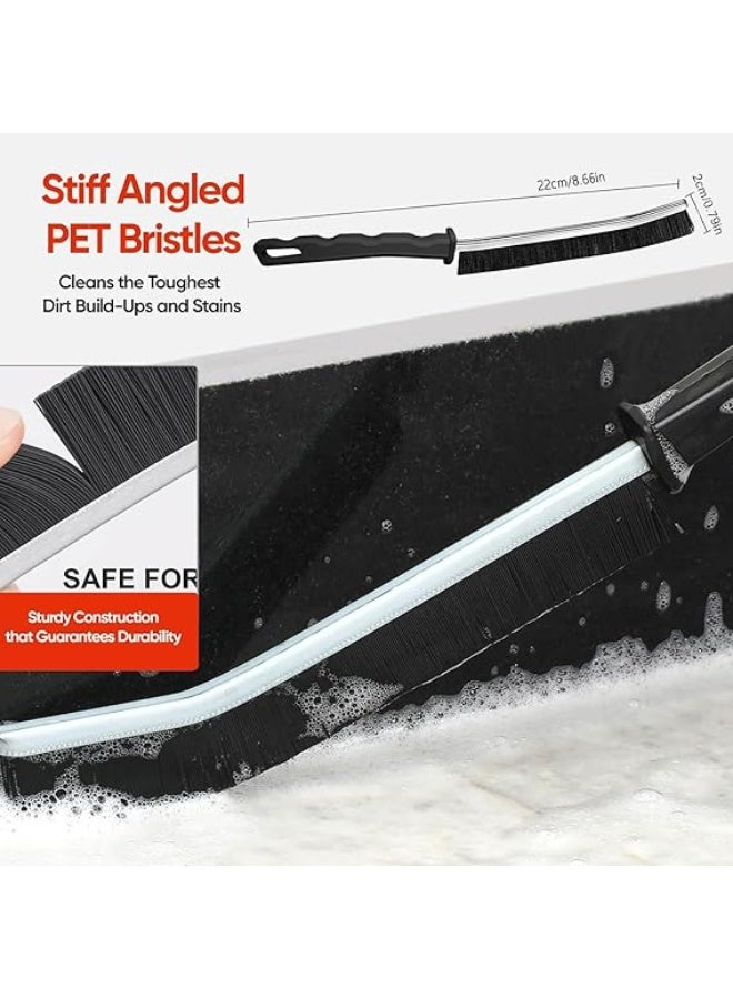 Crevice cleaning brush, multi-functional cleaning tool, bathroom crevice brush, small cleaning brush, cement crevice brush, kitchen brush, cleaning tools for toilet, bathroom, home, and bathtub - Image 4